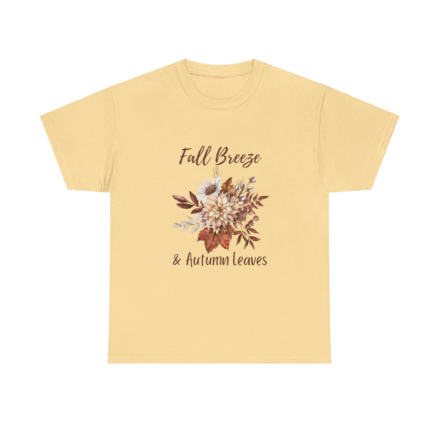 Fall Breeze and Autumn Leaves T-Shirt | Fall shirt | Fall clothing