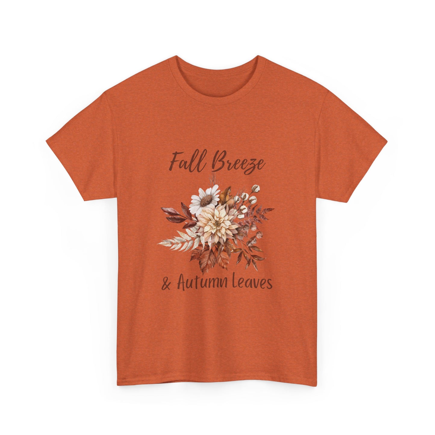 Fall Breeze and Autumn Leaves T-Shirt | Fall shirt | Fall clothing