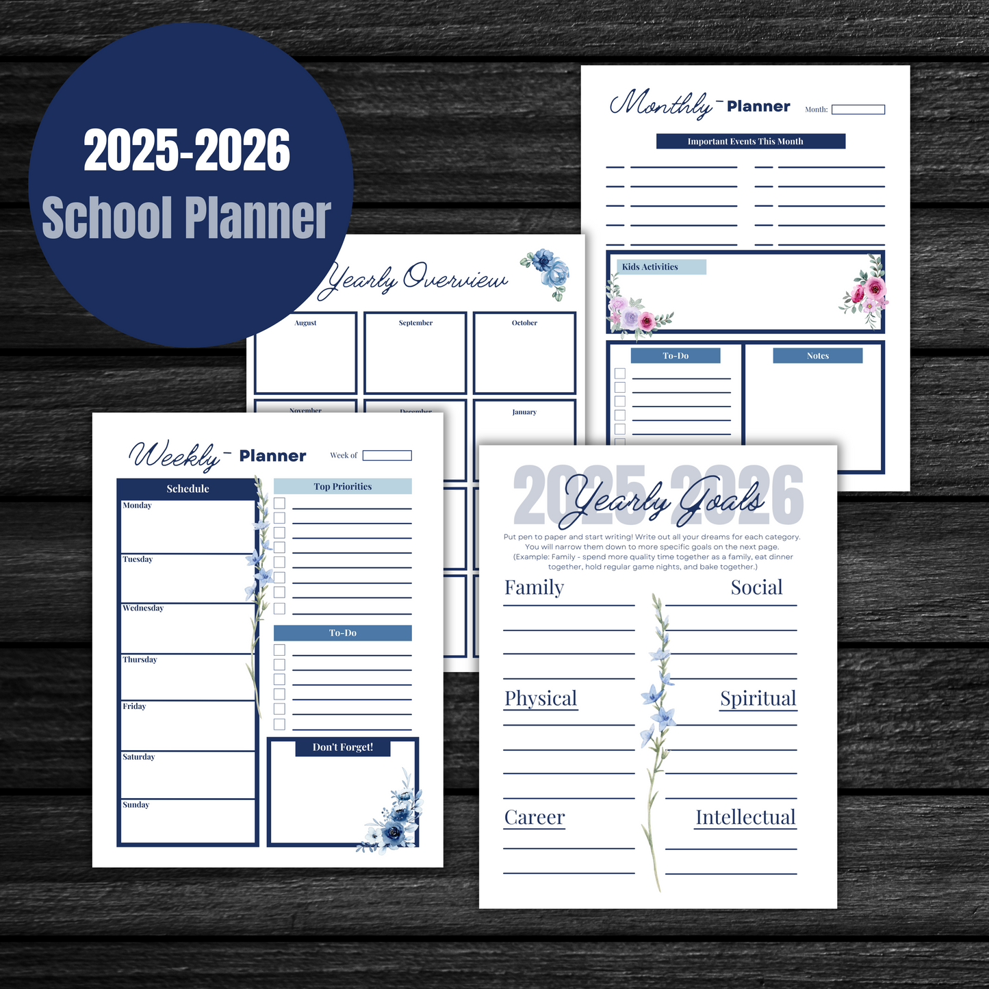 Homeschool Planner 2025-2026