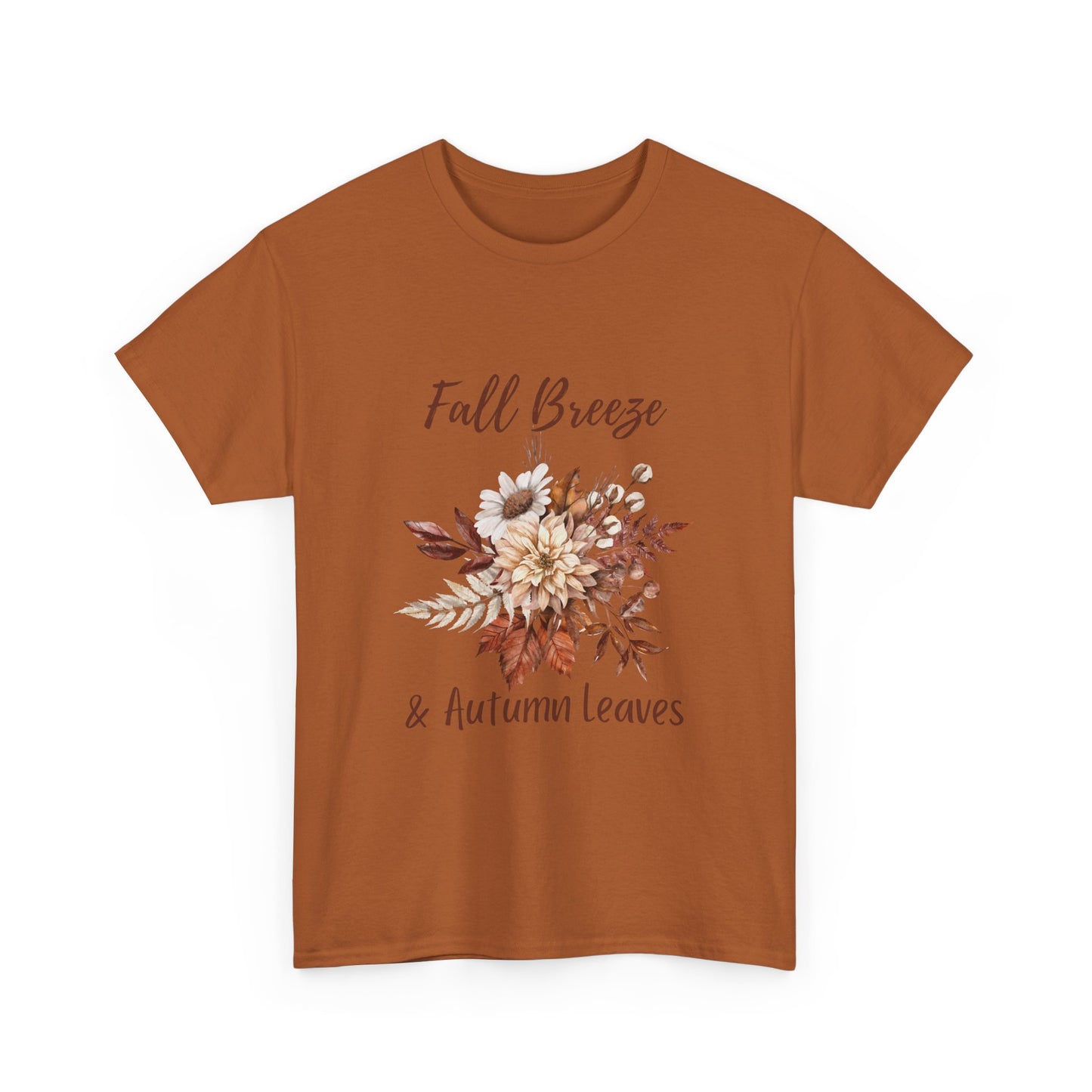 Fall Breeze and Autumn Leaves T-Shirt | Fall shirt | Fall clothing