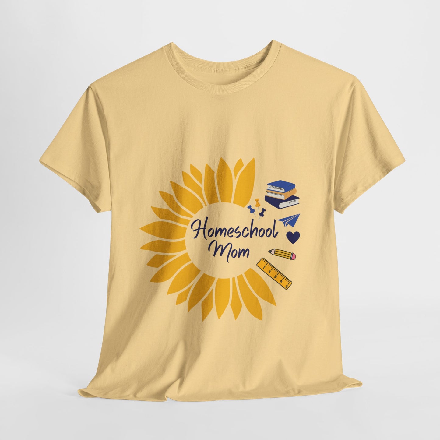 Sunflower Homeschool Mom Tee