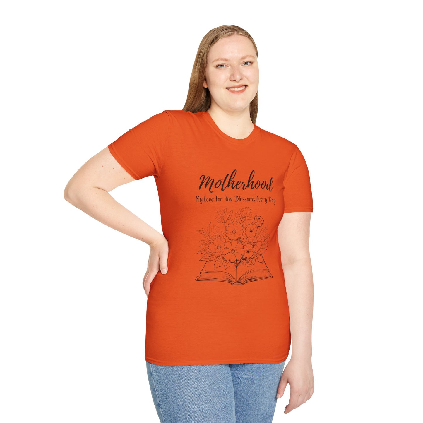 Graphic T-Shirt: Motherhood, My love for you blossoms everyday