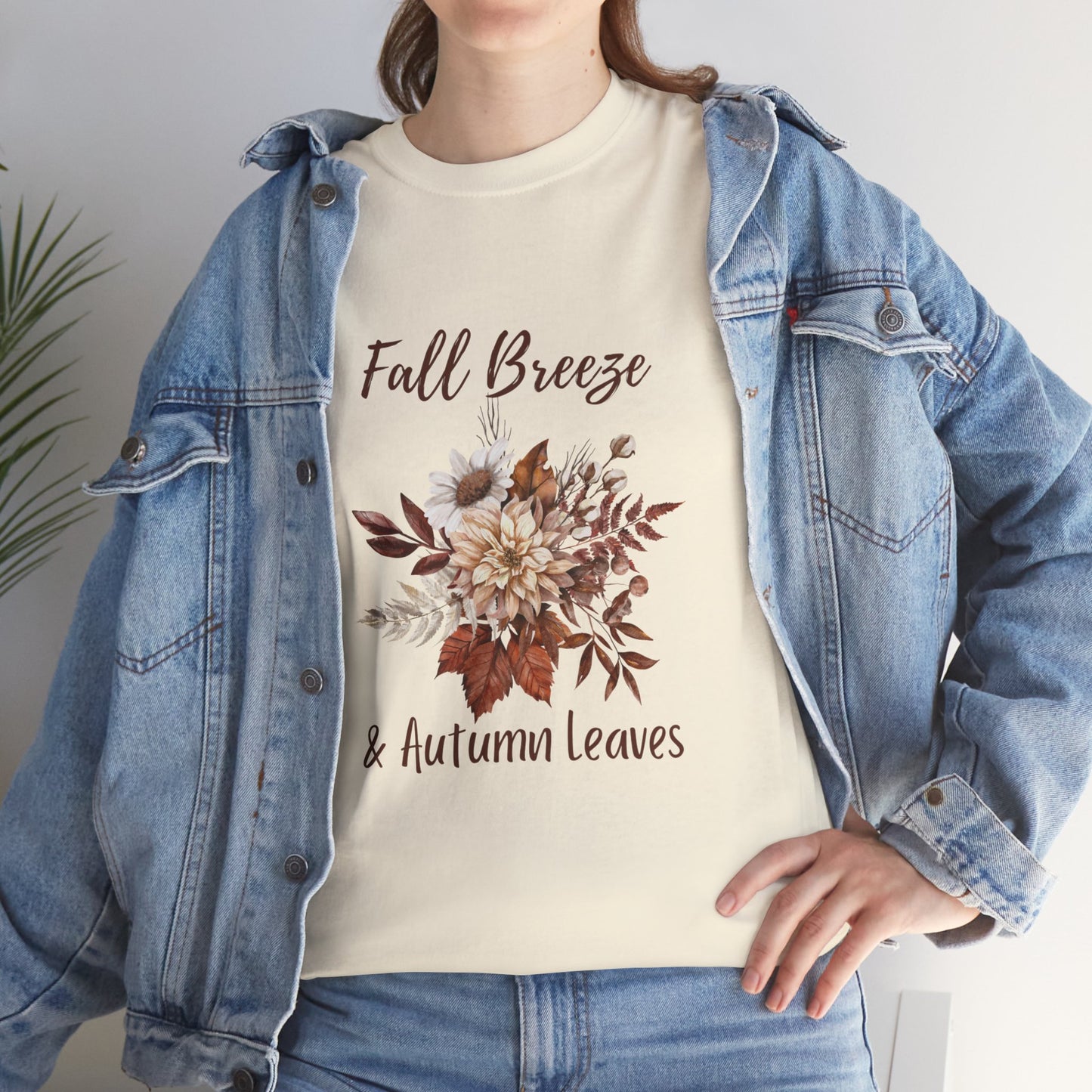 Fall Breeze and Autumn Leaves T-Shirt | Fall shirt | Fall clothing