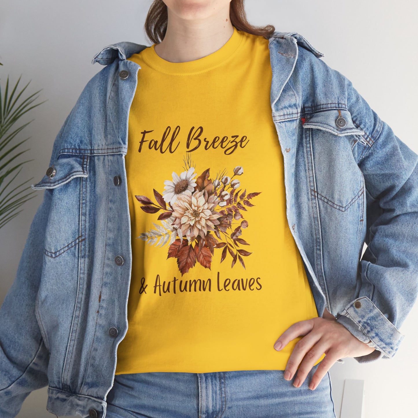 Fall Breeze and Autumn Leaves T-Shirt | Fall shirt | Fall clothing