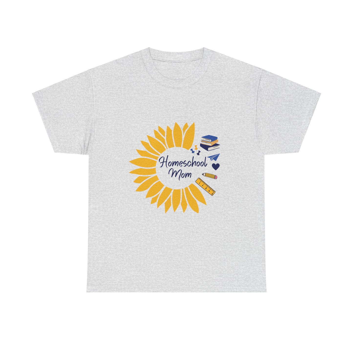 Sunflower Homeschool Mom Tee