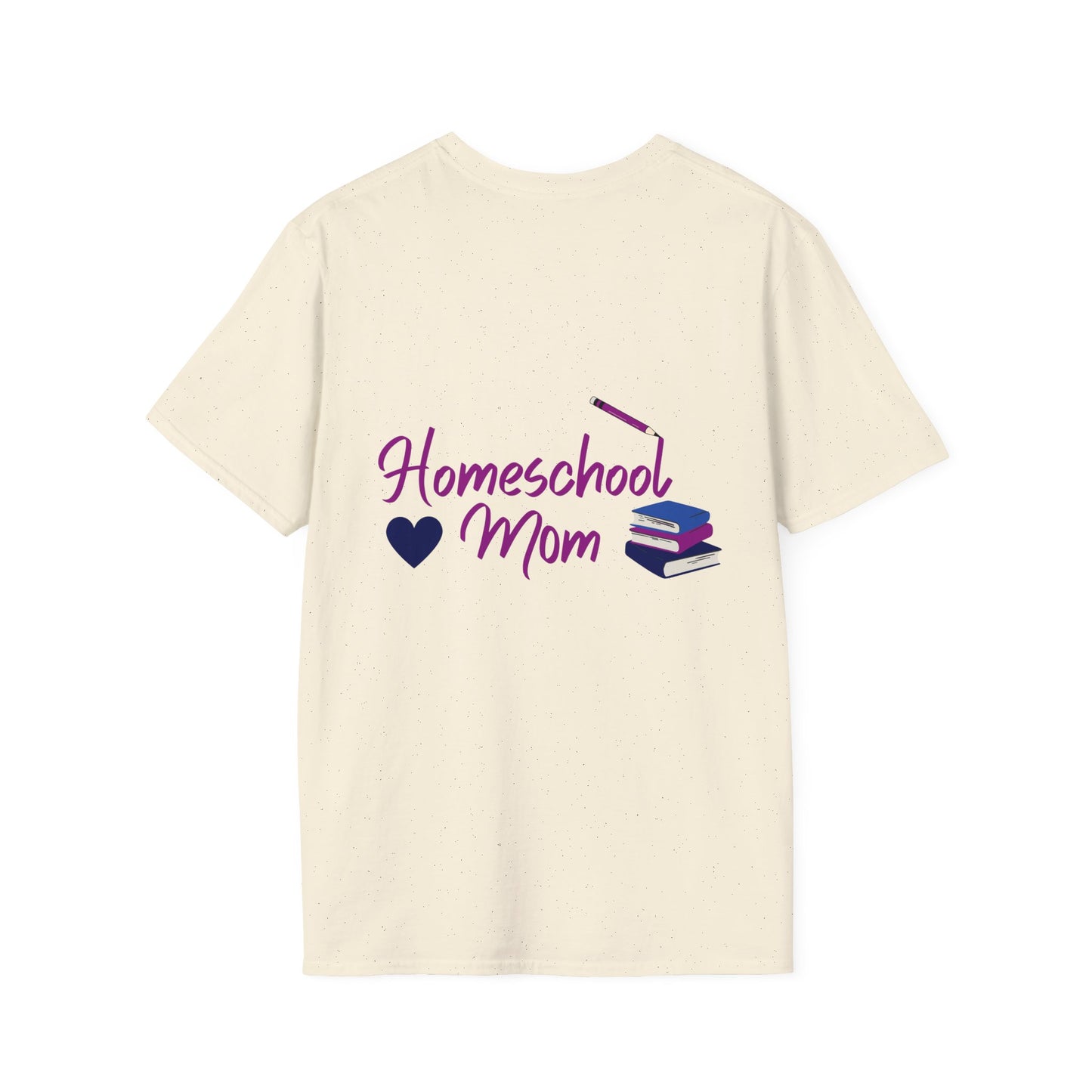 Homeschool Mom | Sunflower and School Supplies T-Shirt