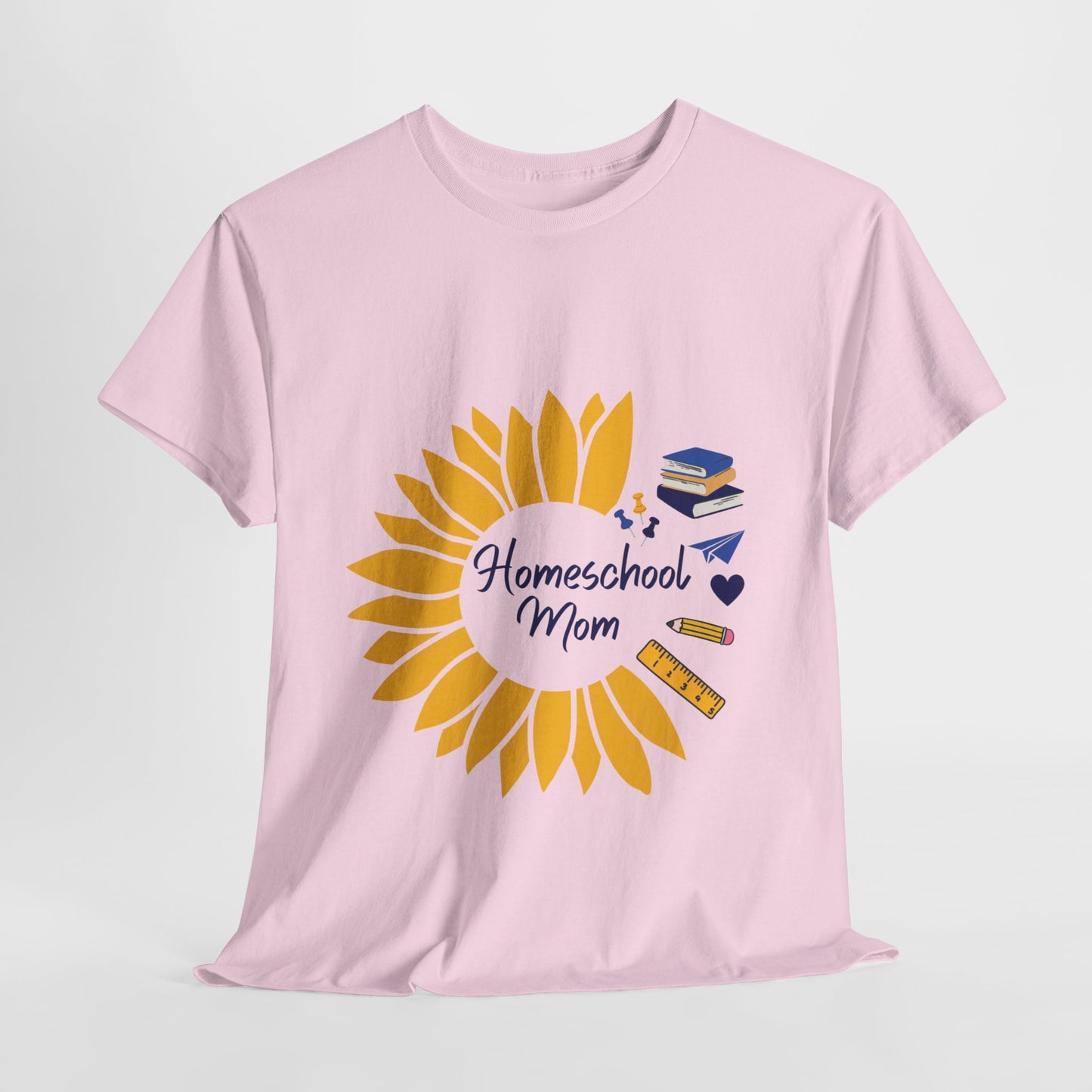 Sunflower Homeschool Mom Tee