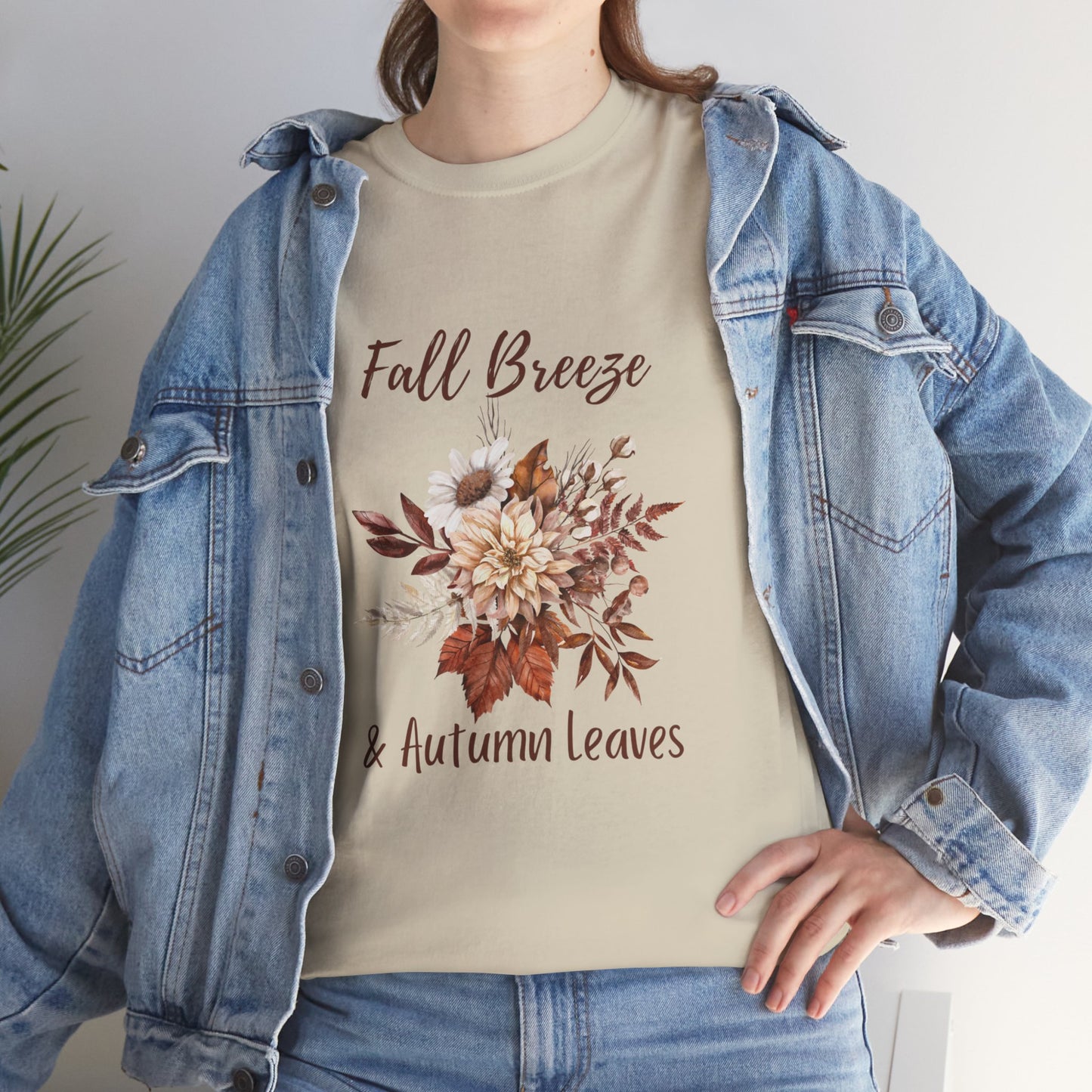 Fall Breeze and Autumn Leaves T-Shirt | Fall shirt | Fall clothing