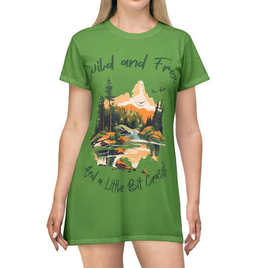 Wild and Free | Homeschool Mama - T-Shirt Dress