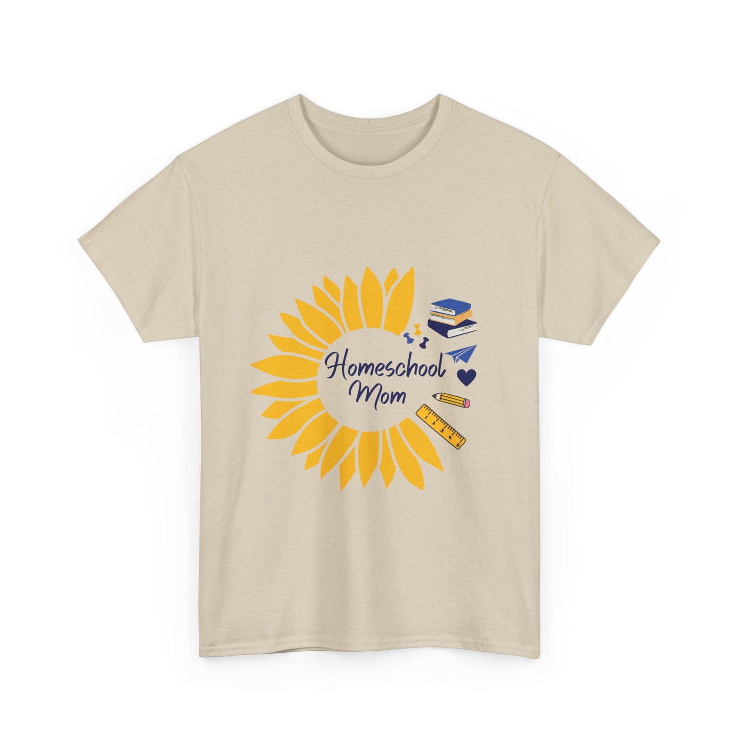 Sunflower Homeschool Mom Tee