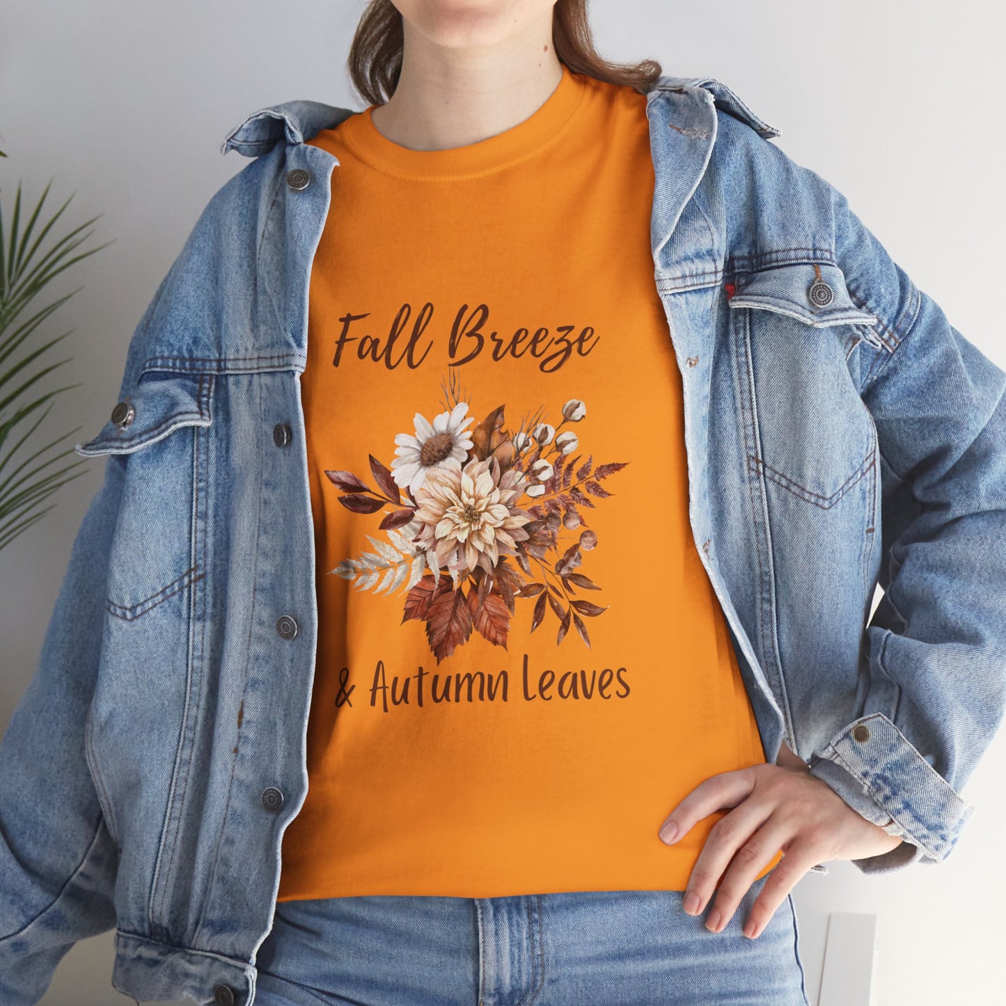 Fall Breeze and Autumn Leaves T-Shirt | Fall shirt | Fall clothing