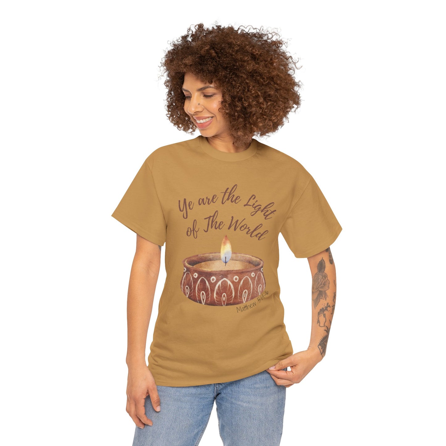 Ye Are The Light of The World | Scripture T-Shirt