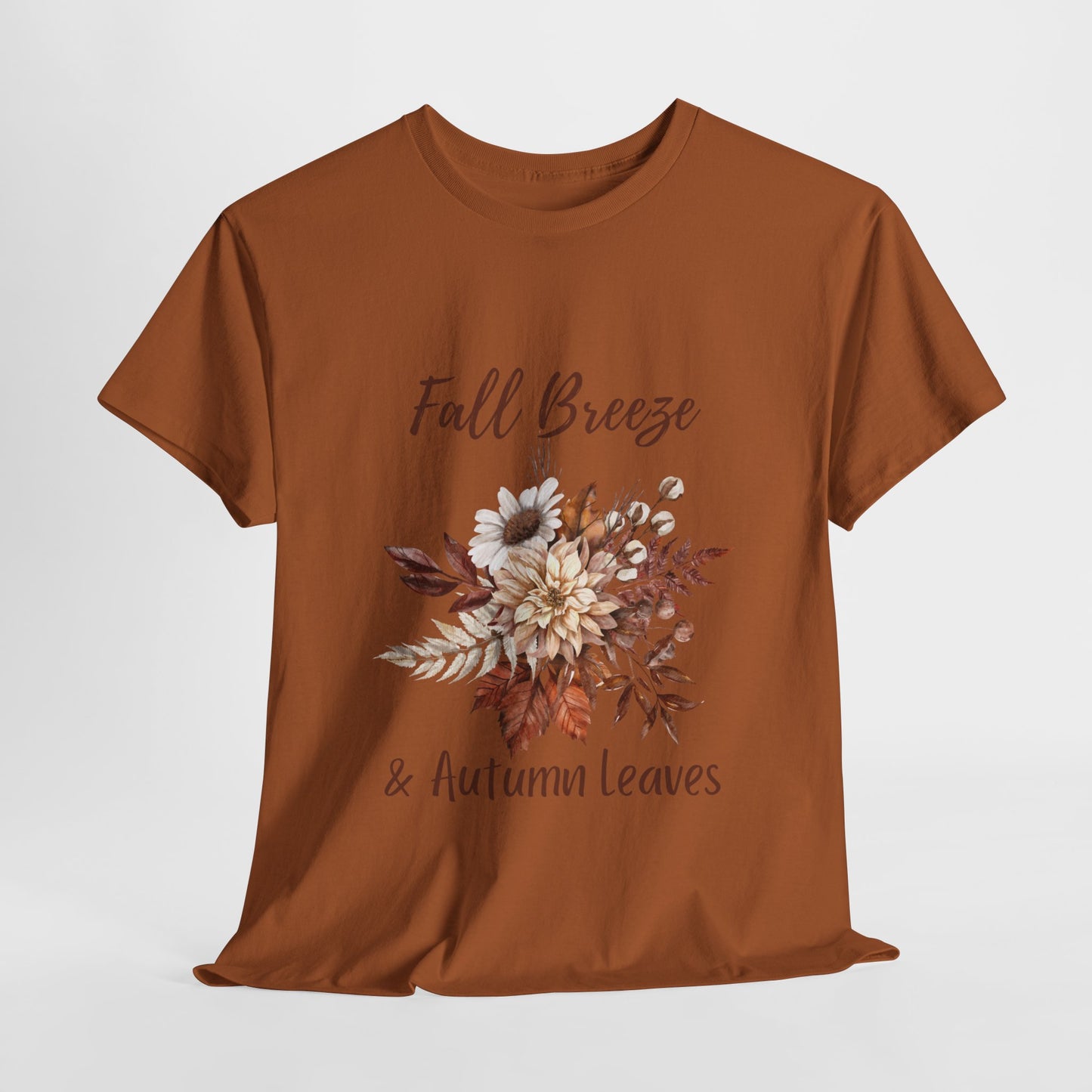 Fall Breeze and Autumn Leaves T-Shirt | Fall shirt | Fall clothing