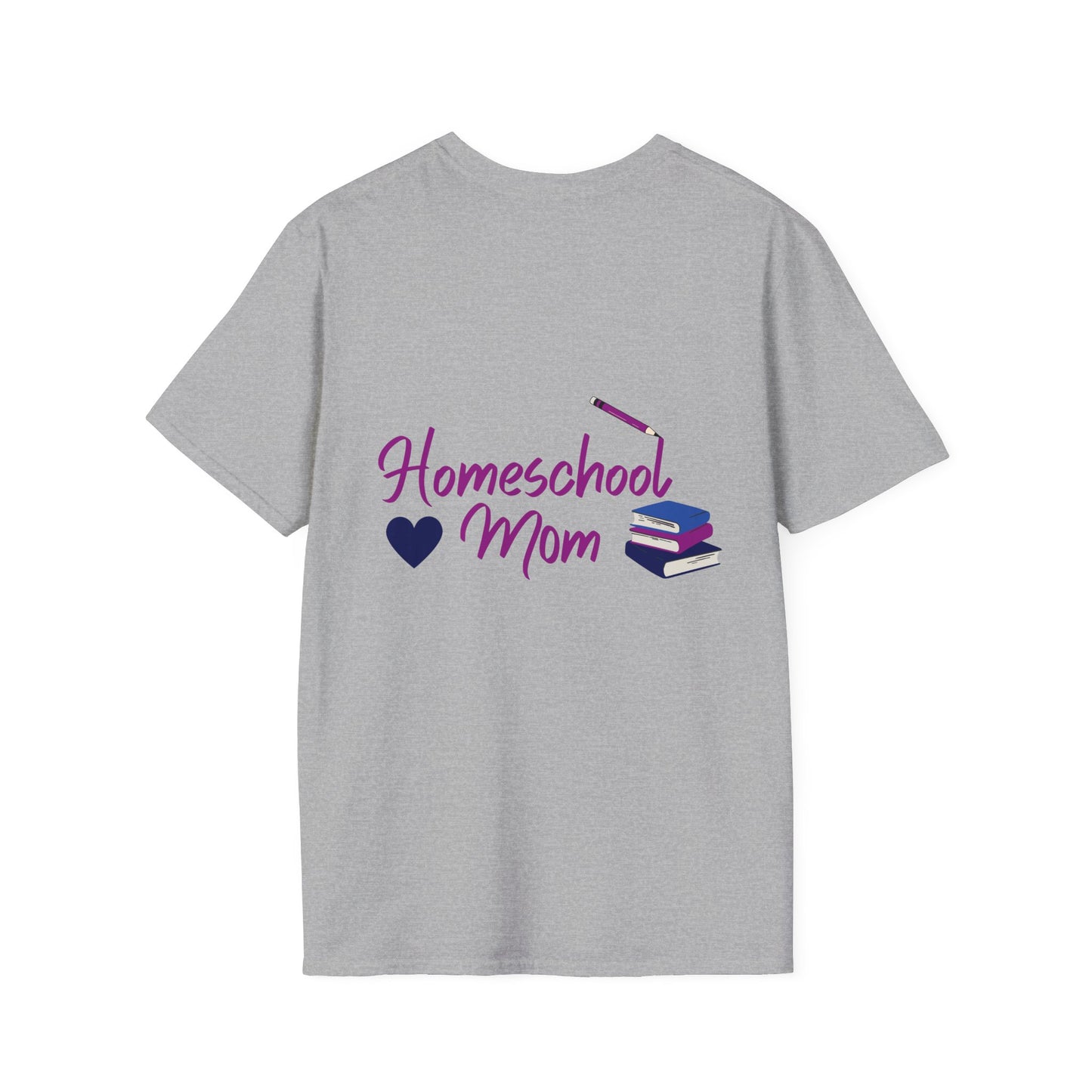 Homeschool Mom | Sunflower and School Supplies T-Shirt