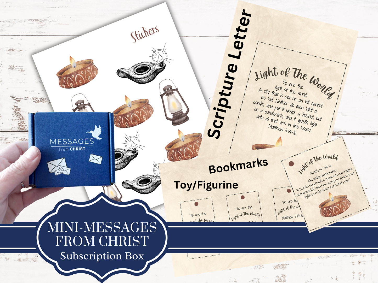 Mini Messages from Christ - Individual Subscription Box - Ye Are the Light of the World