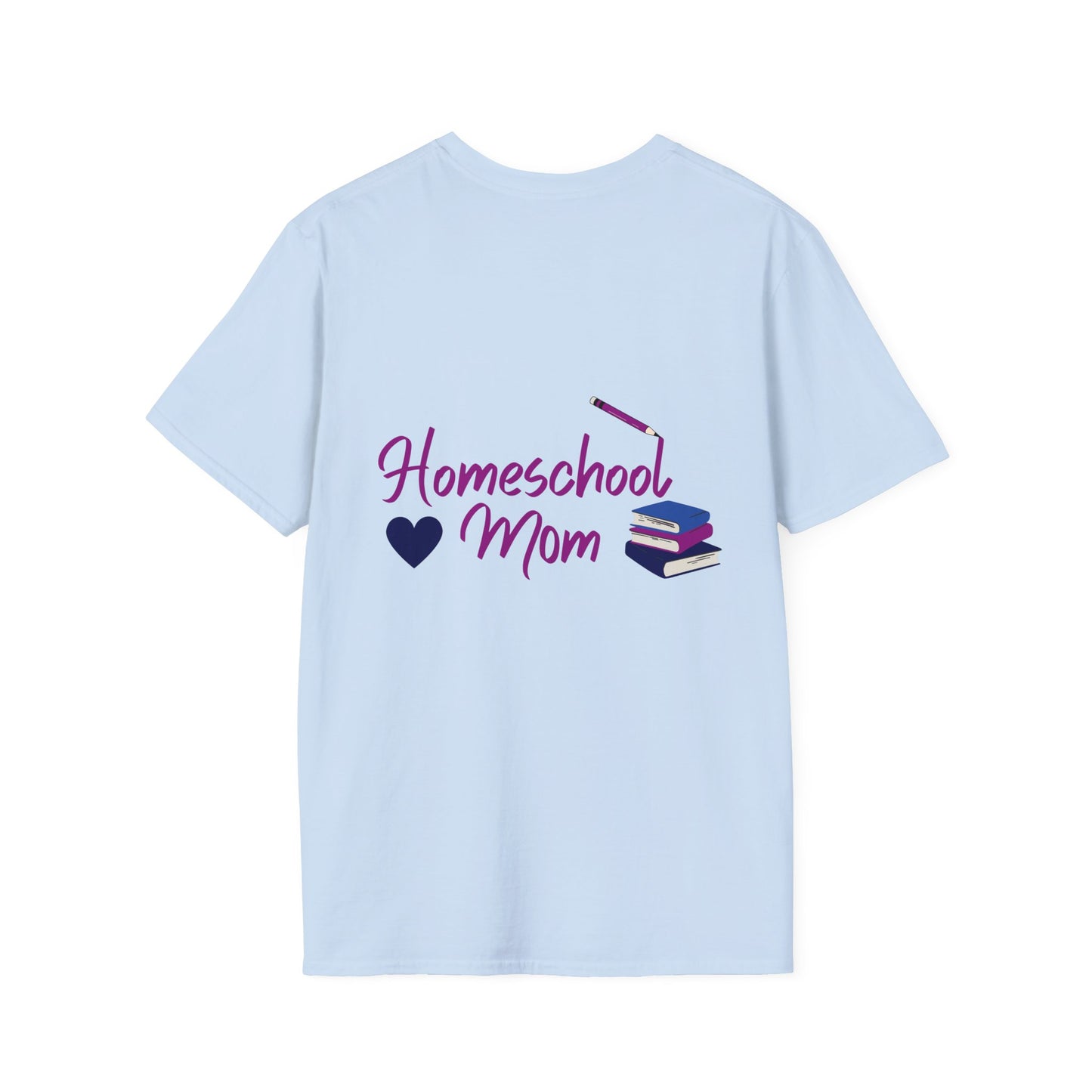 Homeschool Mom | Sunflower and School Supplies T-Shirt