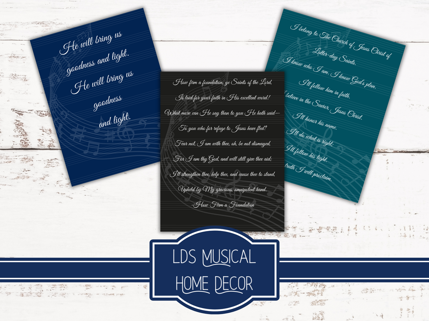 LDS Musical Home Decor