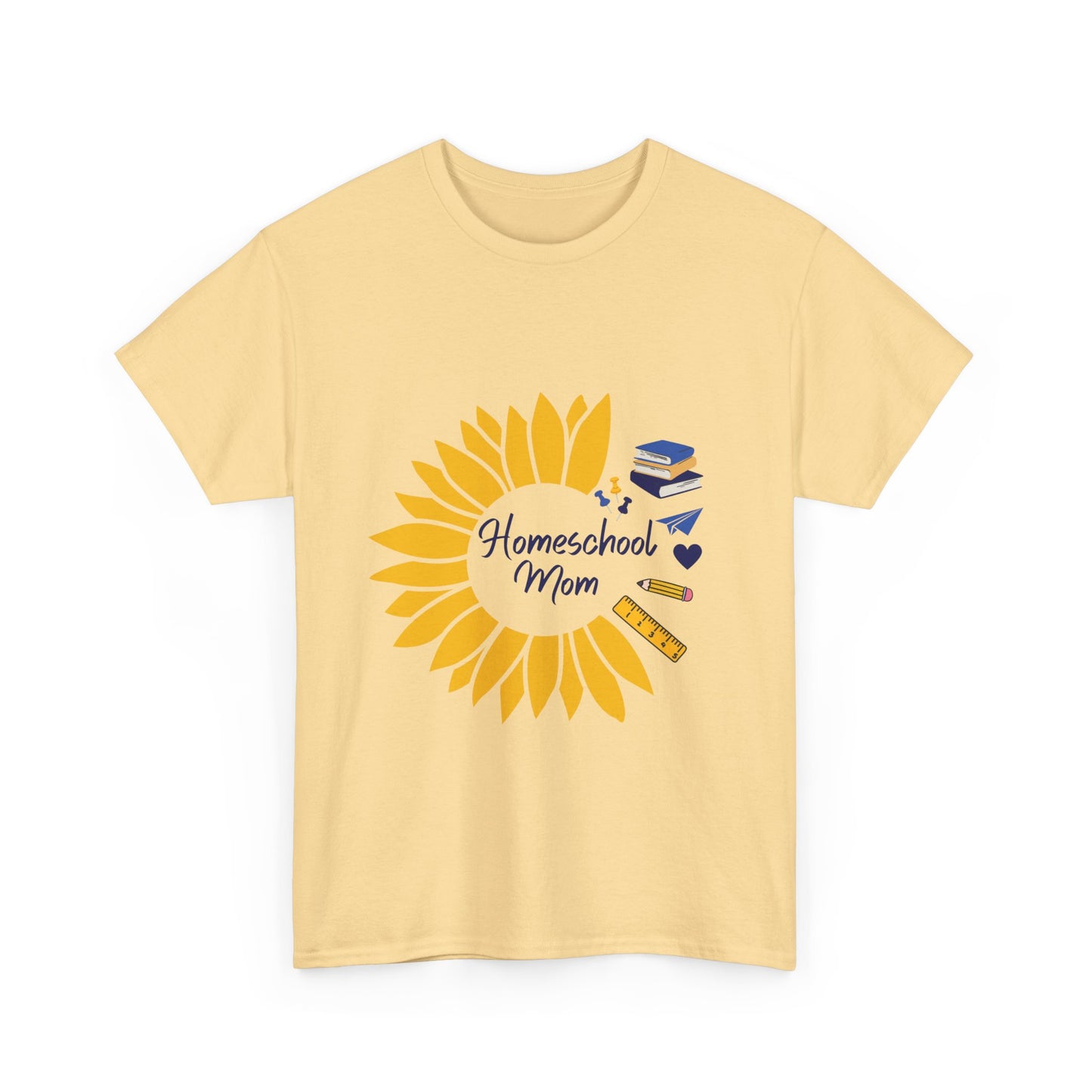 Sunflower Homeschool Mom Tee