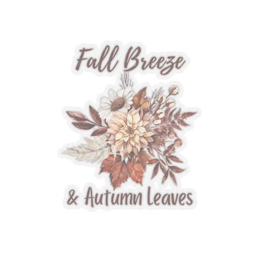 Sticker Set: Fall Breeze and Autumn Leaves Kiss-Cut Stickers