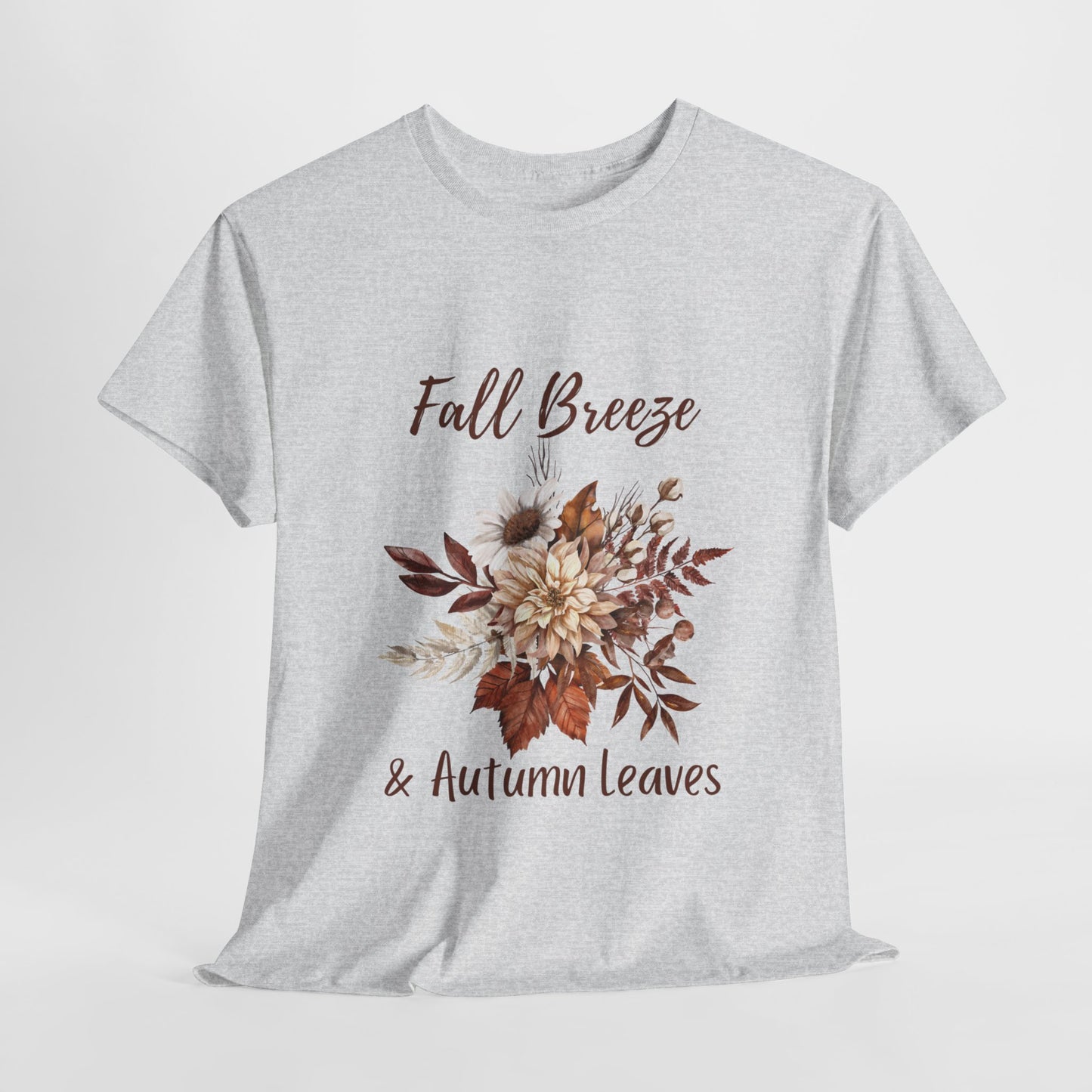 Fall Breeze and Autumn Leaves T-Shirt | Fall shirt | Fall clothing