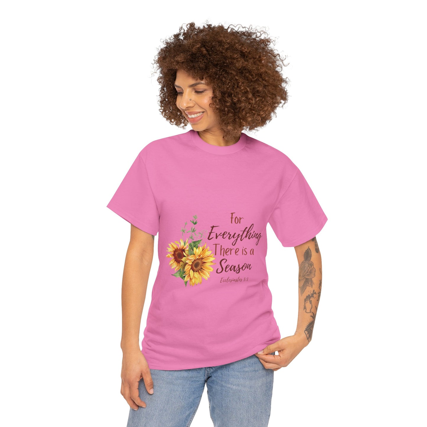 For Everything There is a Season - T-Shirt | Bible Verse | Scripture Shirt