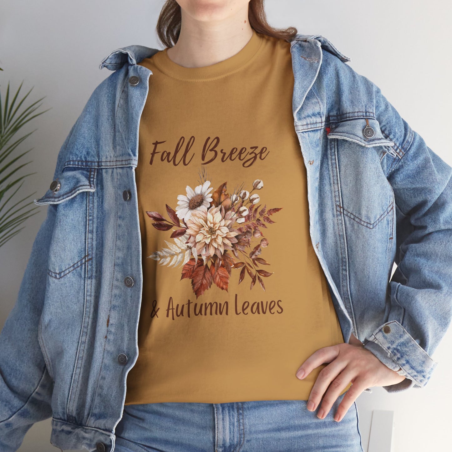 Fall Breeze and Autumn Leaves T-Shirt | Fall shirt | Fall clothing