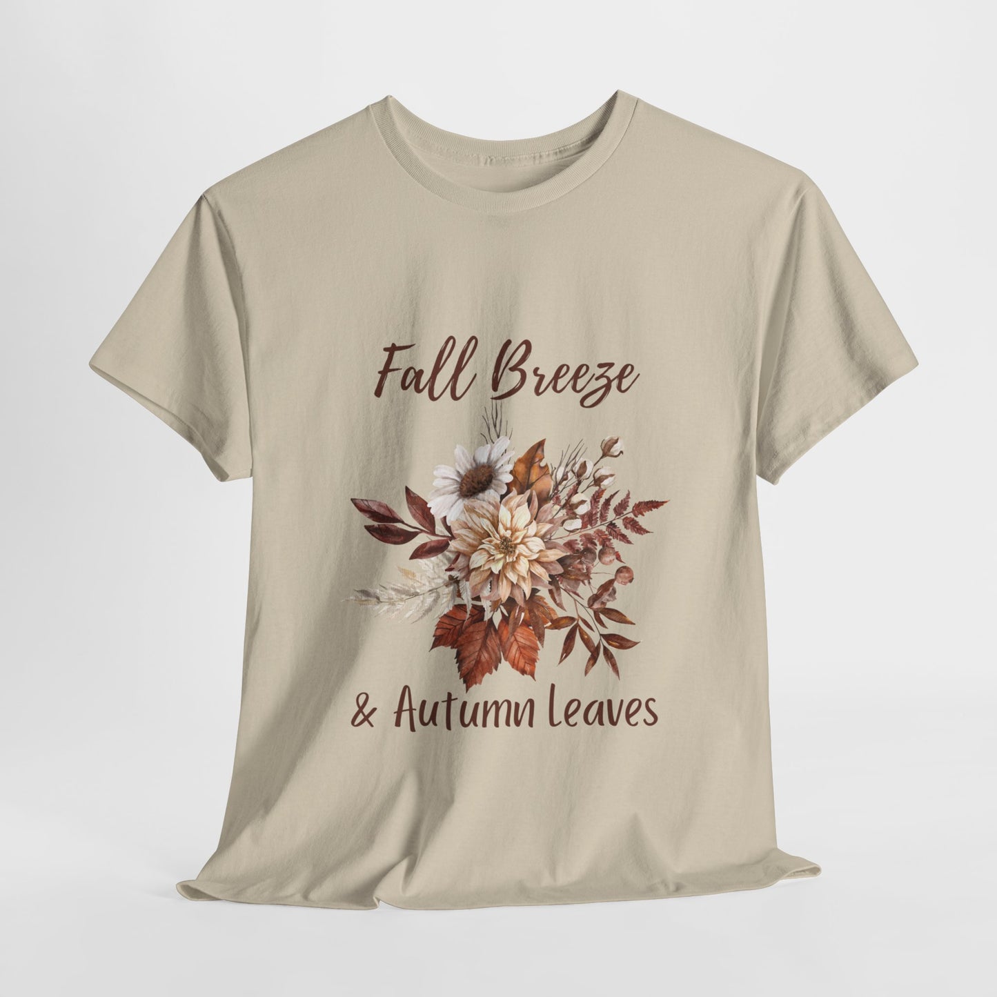 Fall Breeze and Autumn Leaves T-Shirt | Fall shirt | Fall clothing