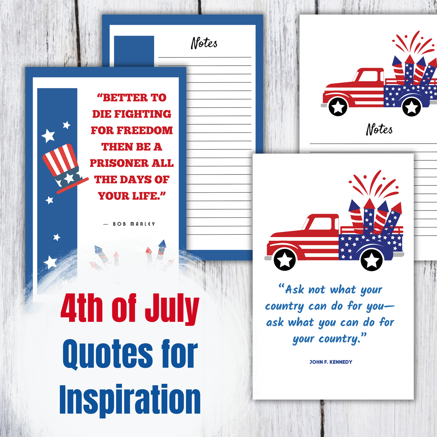 4th of July Inspiring Quotes for Liberty and Justice for All