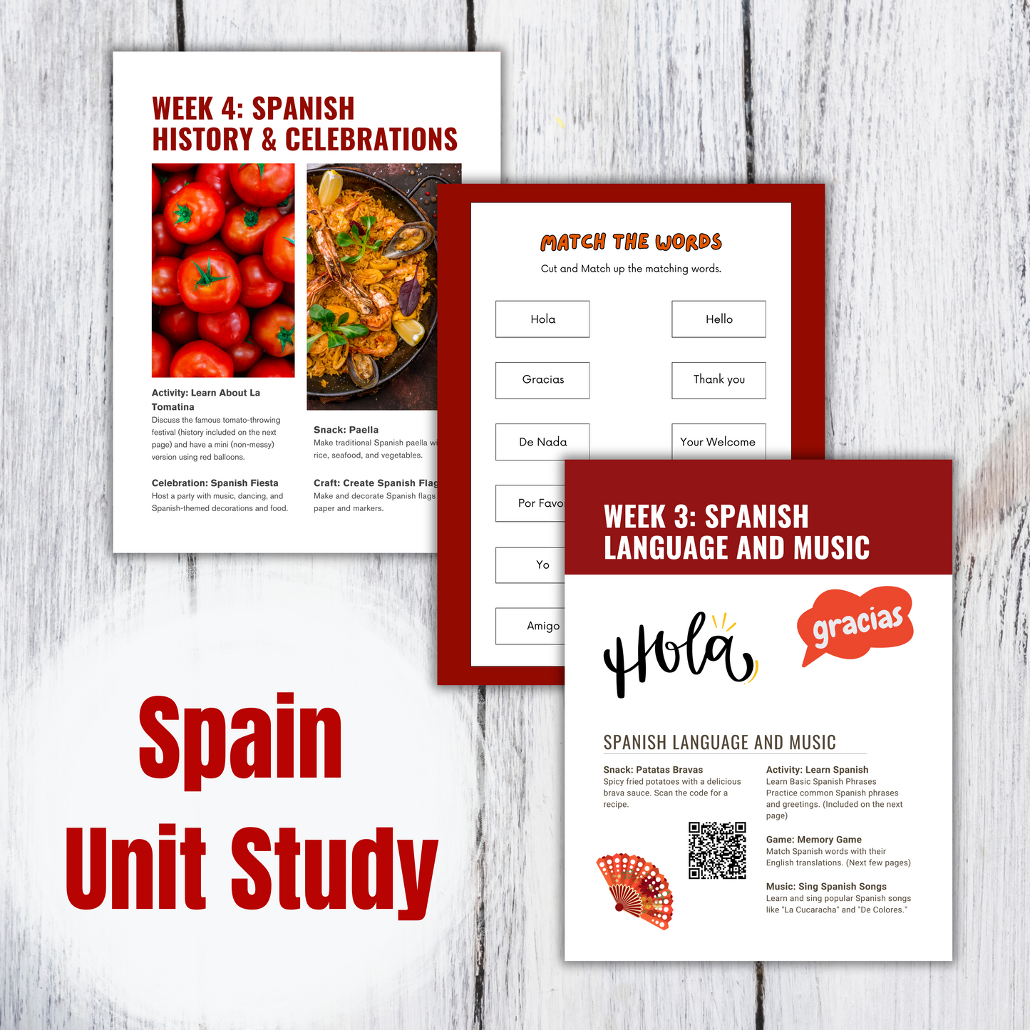 Spain Unit Study | Homeschool | Homeschool Curriculum