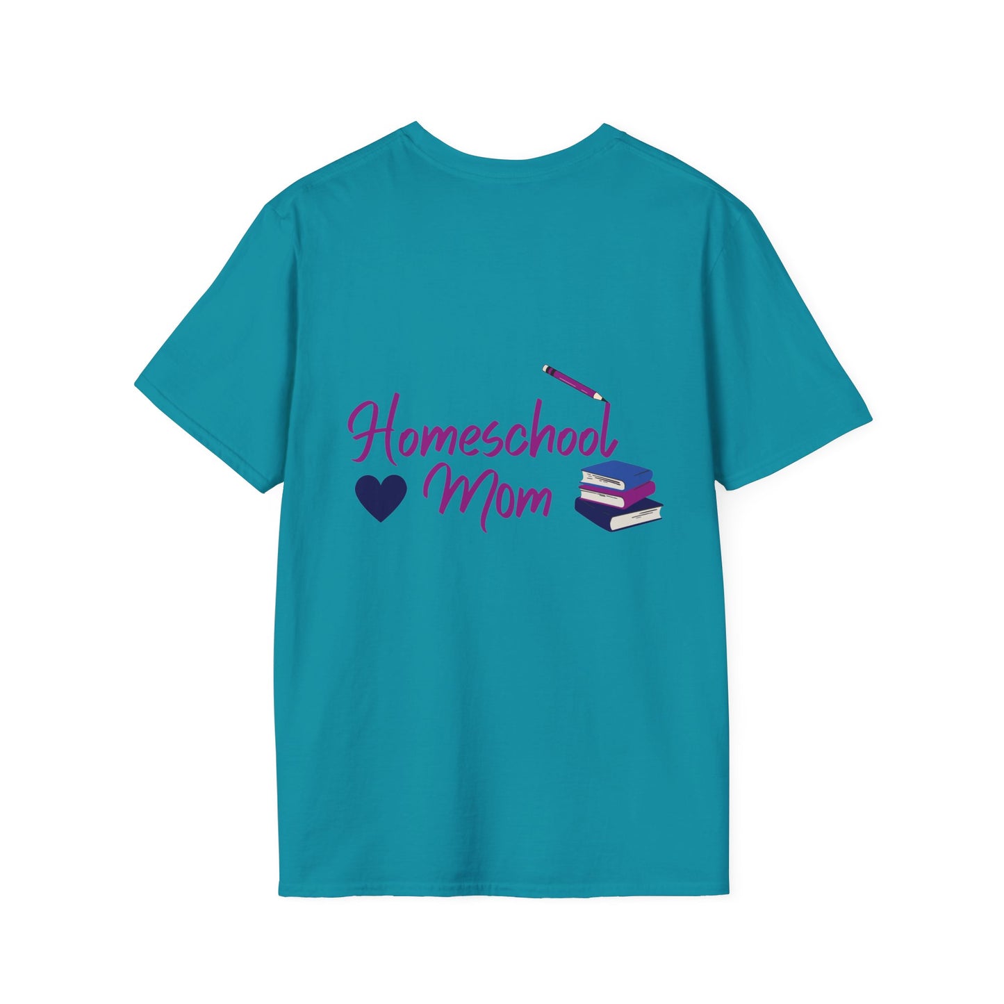 Homeschool Mom | Sunflower and School Supplies T-Shirt