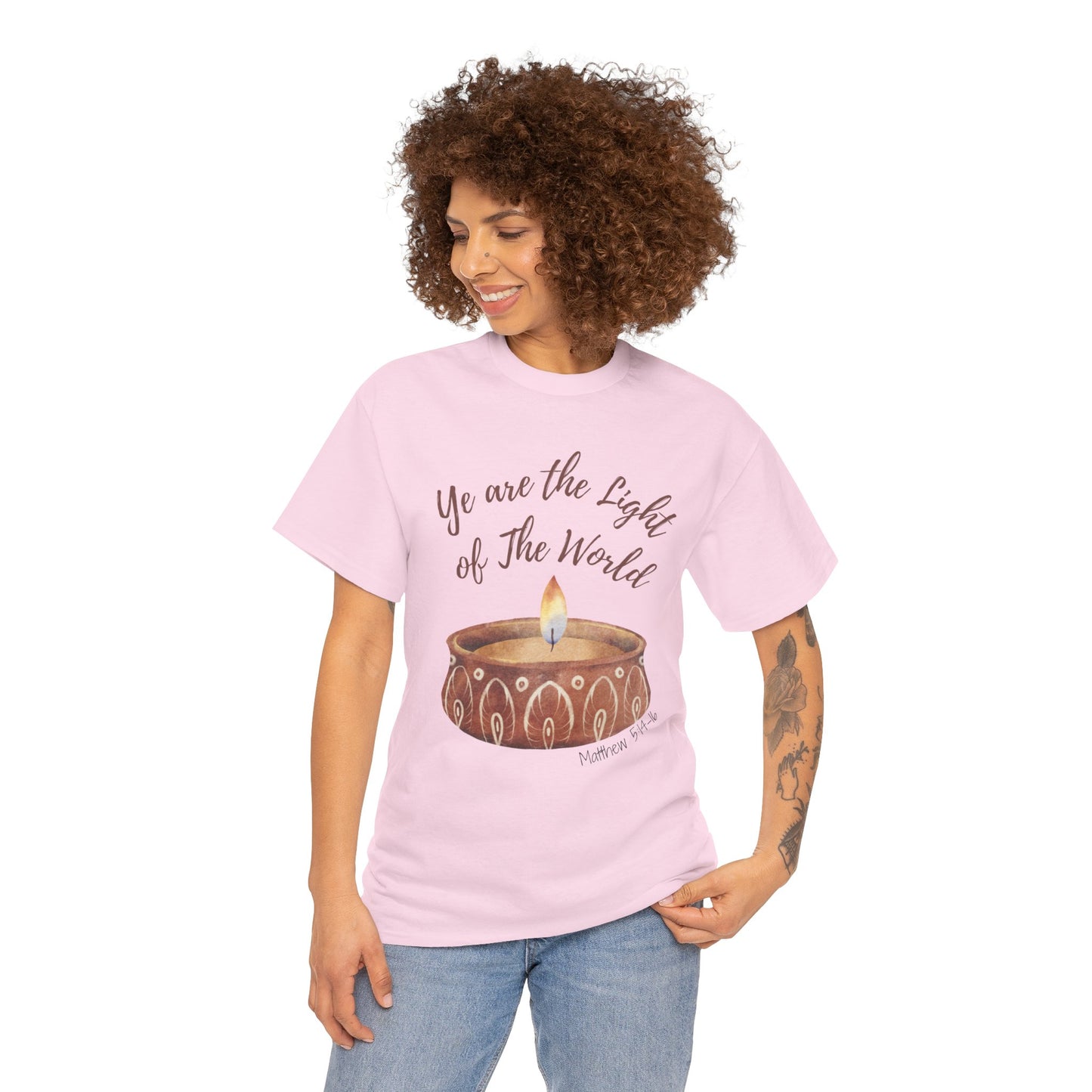 Ye Are The Light of The World | Scripture T-Shirt