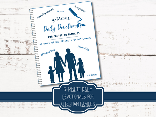 5-Minute Daily Devotionals for Christian Families