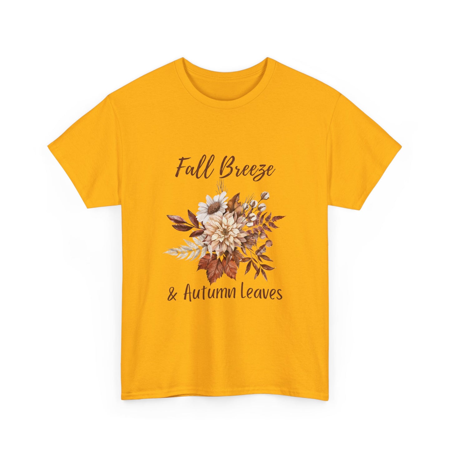 Fall Breeze and Autumn Leaves T-Shirt | Fall shirt | Fall clothing