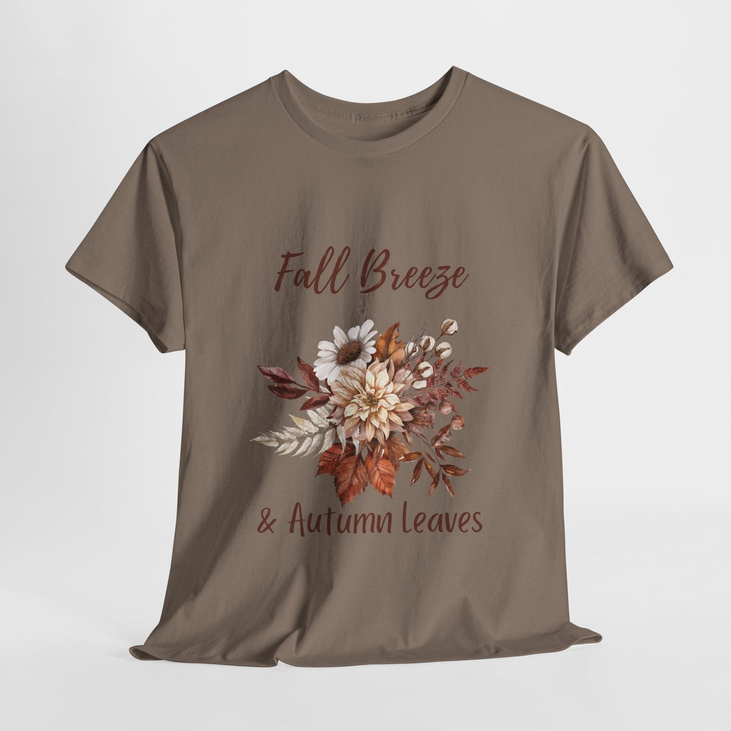 Fall Breeze and Autumn Leaves T-Shirt | Fall shirt | Fall clothing