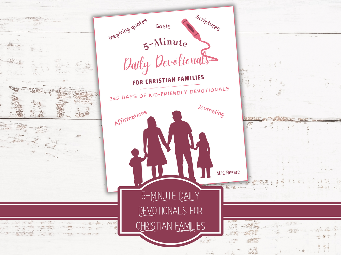 5-Minute Daily Devotionals for Christian Families - 365 Days of Kid-Friendly Devotionals