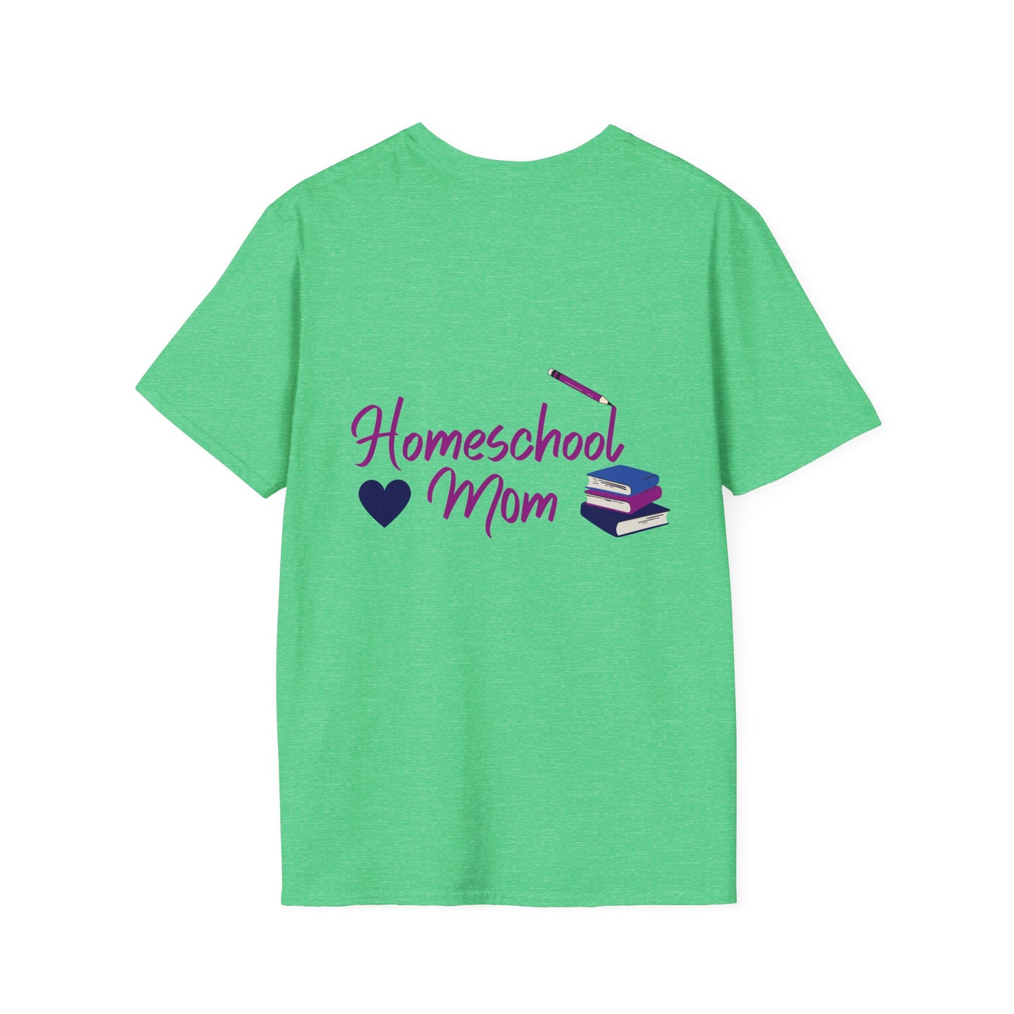 Homeschool Mom | Sunflower and School Supplies T-Shirt