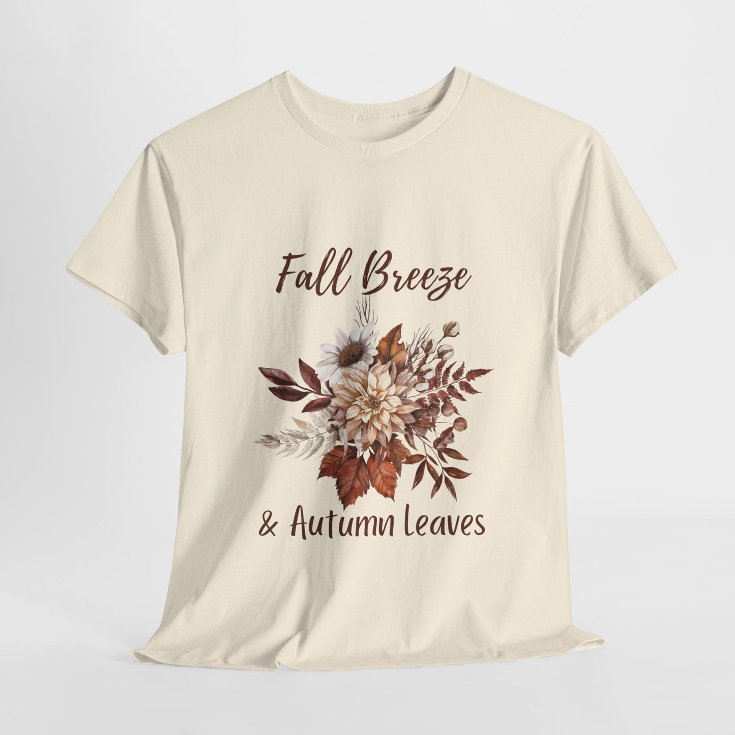 Fall Breeze and Autumn Leaves T-Shirt | Fall shirt | Fall clothing