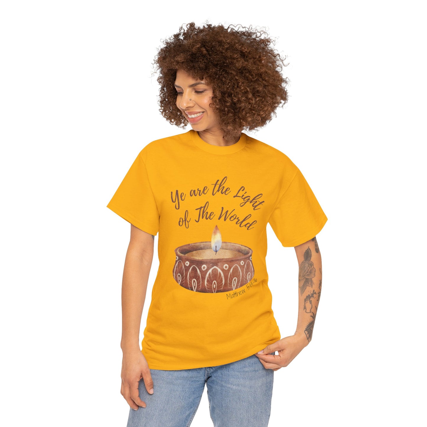 Ye Are The Light of The World | Scripture T-Shirt