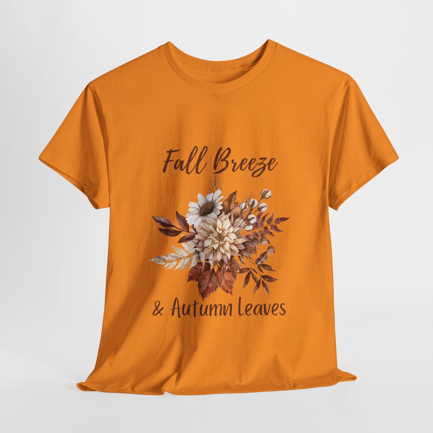 Fall Breeze and Autumn Leaves T-Shirt | Fall shirt | Fall clothing