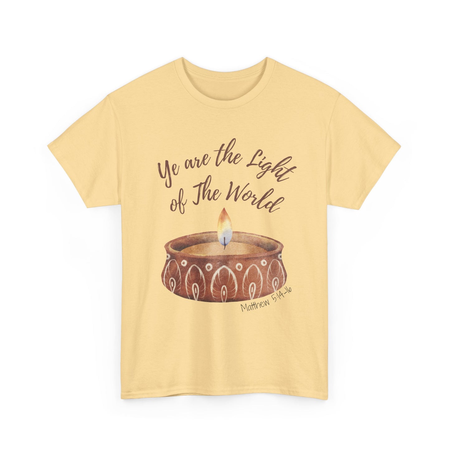 Ye Are The Light of The World | Scripture T-Shirt