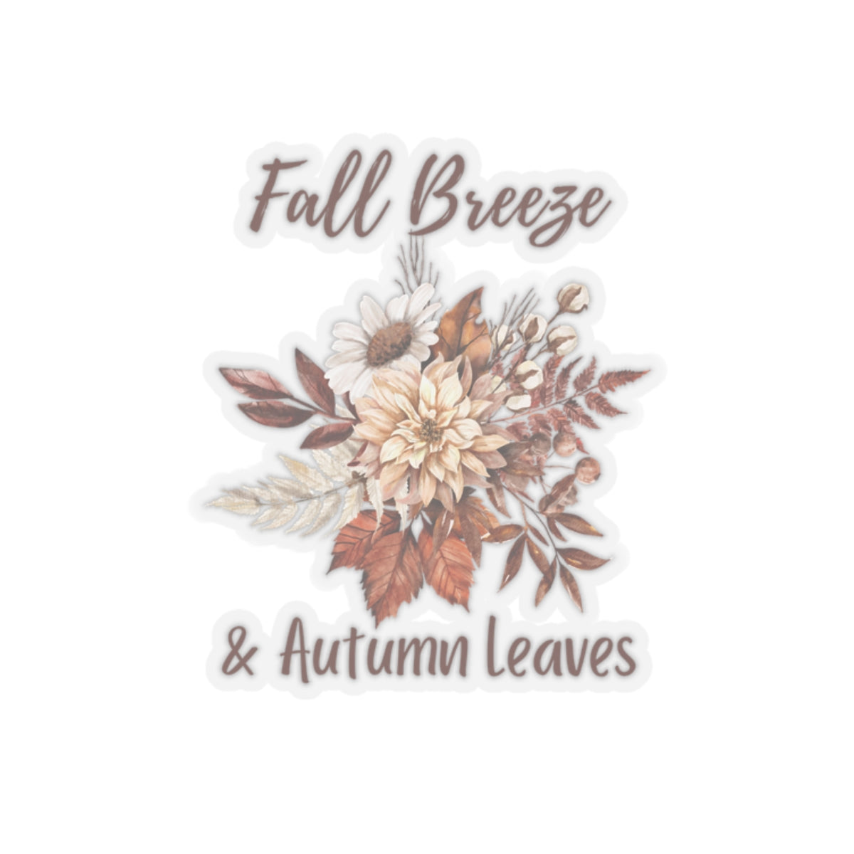 Sticker Set: Fall Breeze and Autumn Leaves Kiss-Cut Stickers