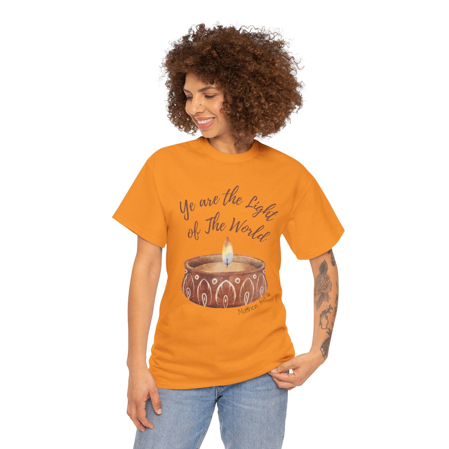 Ye Are The Light of The World | Scripture T-Shirt