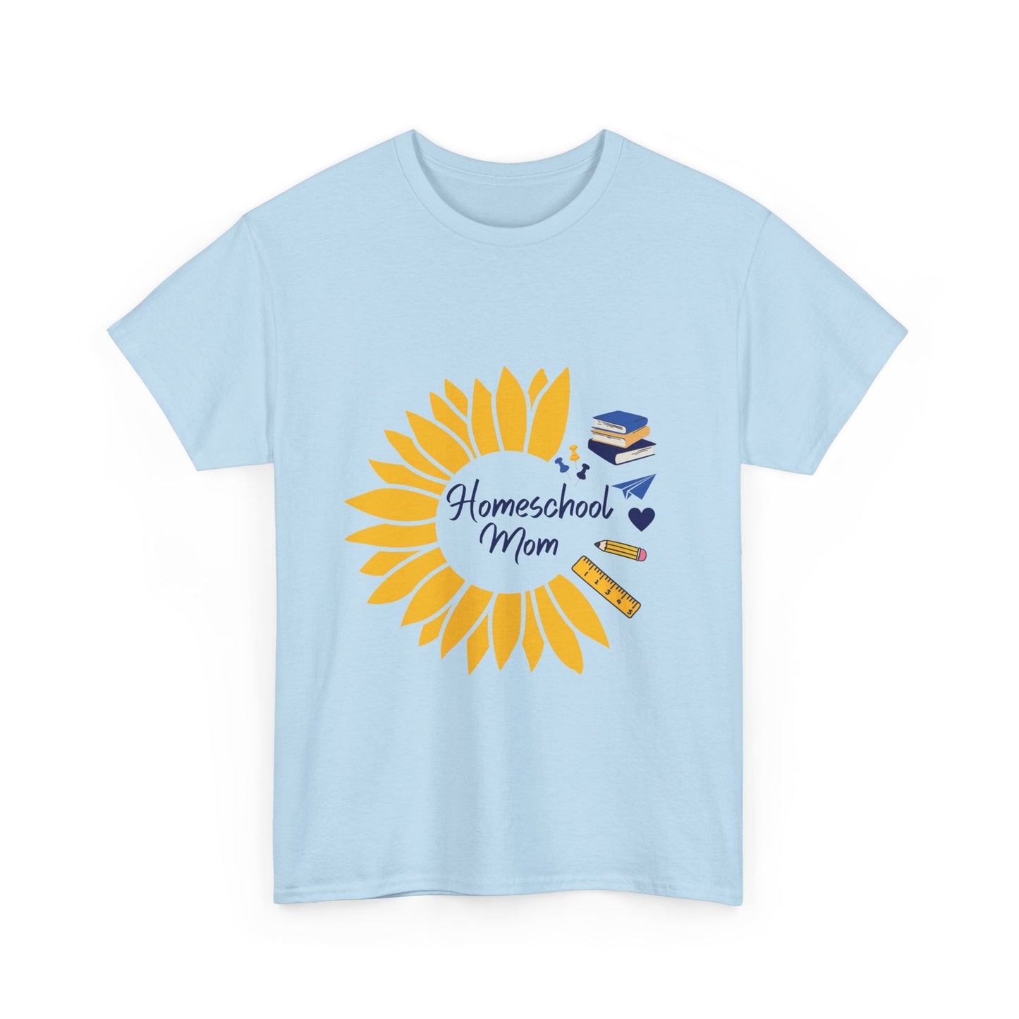 Sunflower Homeschool Mom Tee