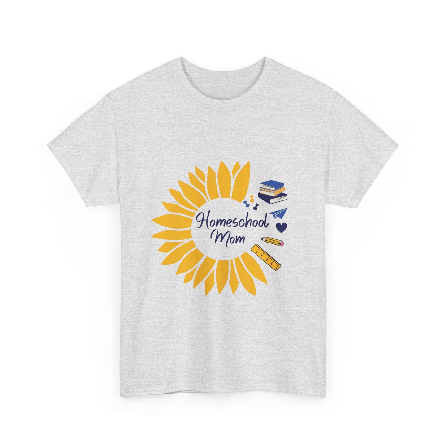 Sunflower Homeschool Mom Tee