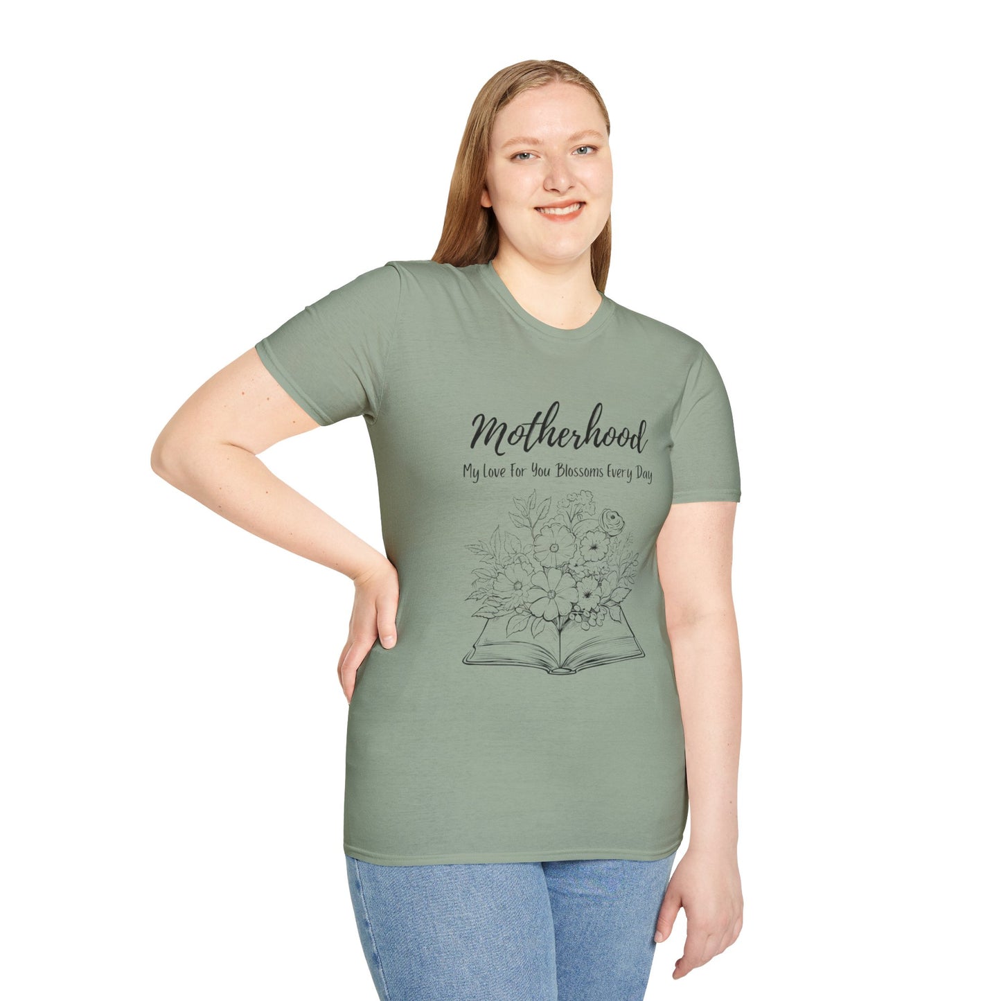 Graphic T-Shirt: Motherhood, My love for you blossoms everyday