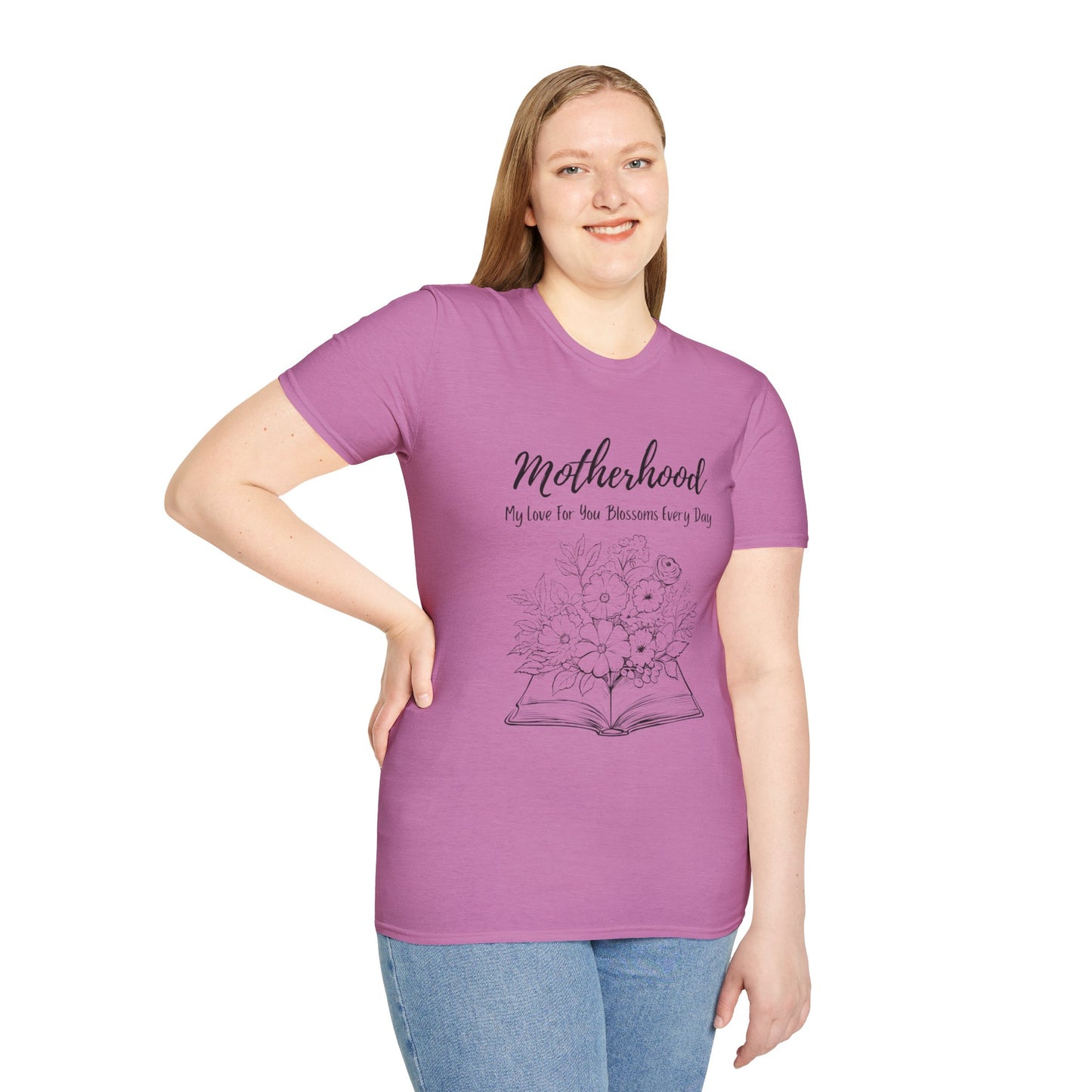 Graphic T-Shirt: Motherhood, My love for you blossoms everyday