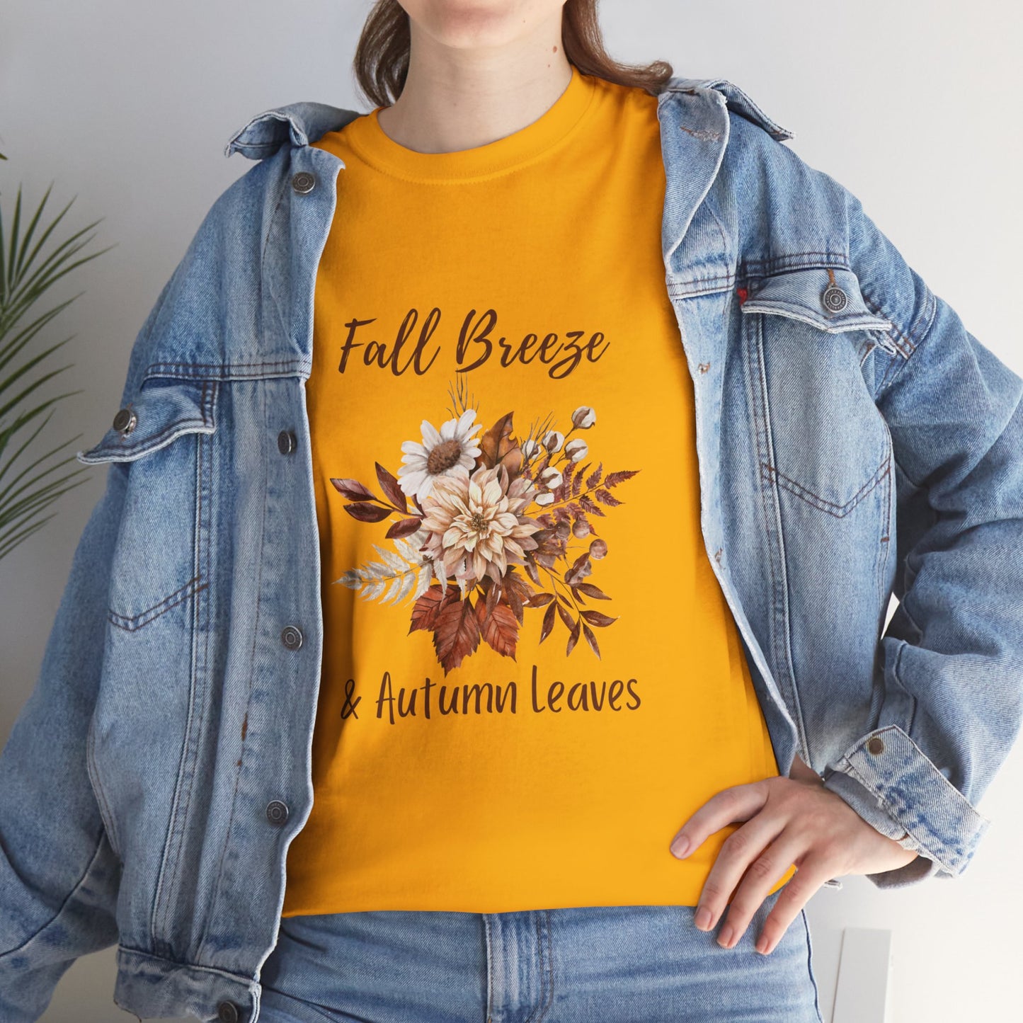 Fall Breeze and Autumn Leaves T-Shirt | Fall shirt | Fall clothing