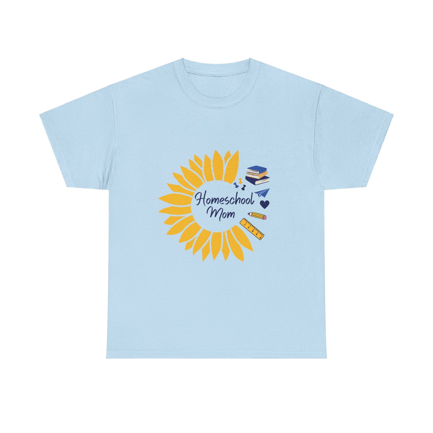 Sunflower Homeschool Mom Tee