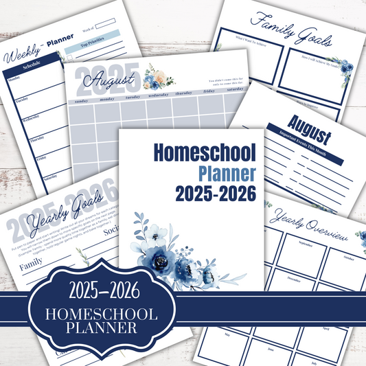 Homeschool Planner 2025-2026