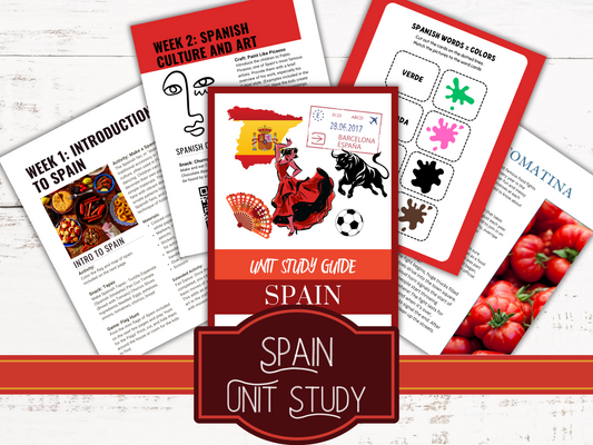 Spain Unit Study | Homeschool | Homeschool Curriculum